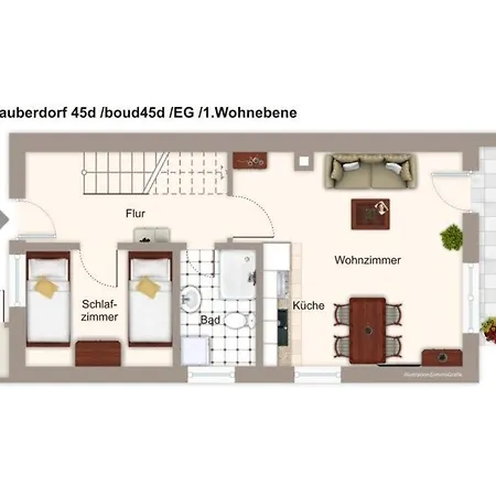 Semesterbostad Urlauberdorf Urlauberdorf 45d